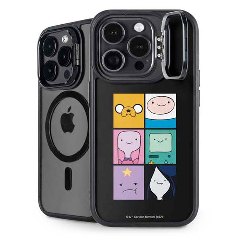 Adult Swim Adventure Time Character Tiles iPhone 14 Pro Kickstand Case